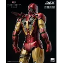 Marvel Studios The Infinity Saga DLX Iron Man Mark 6 Battle Damaged Ver Threezero