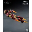 Marvel Studios The Infinity Saga DLX Iron Man Mark 6 Battle Damaged Ver Threezero