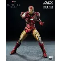 Marvel Studios The Infinity Saga DLX Iron Man Mark 6 Battle Damaged Ver Threezero