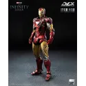 Marvel Studios The Infinity Saga DLX Iron Man Mark 6 Battle Damaged Ver Threezero