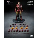Marvel Studios The Infinity Saga DLX Iron Man Mark 6 Battle Damaged Ver Threezero