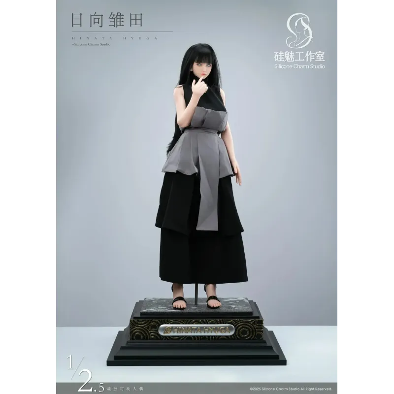 Naruto Shippuden Hinata Hyuga Silicone Charm Studio