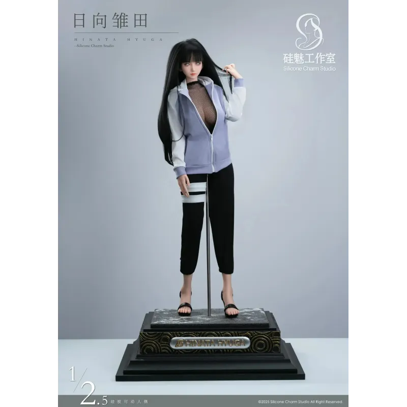 Naruto Shippuden Hinata Hyuga Silicone Charm Studio