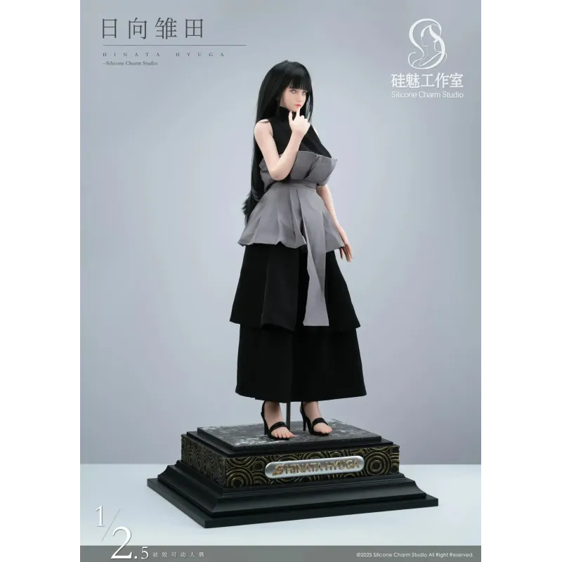 Naruto Shippuden Hinata Hyuga Silicone Charm Studio