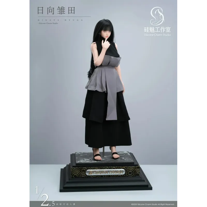 Naruto Shippuden Hinata Hyuga Silicone Charm Studio