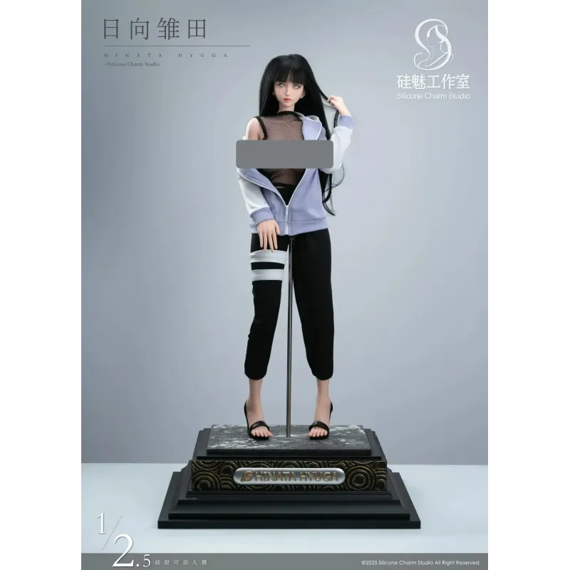 Naruto Shippuden Hinata Hyuga Silicone Charm Studio