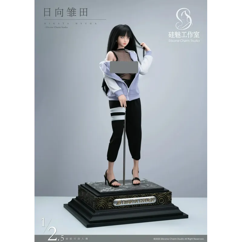 Naruto Shippuden Hinata Hyuga Silicone Charm Studio