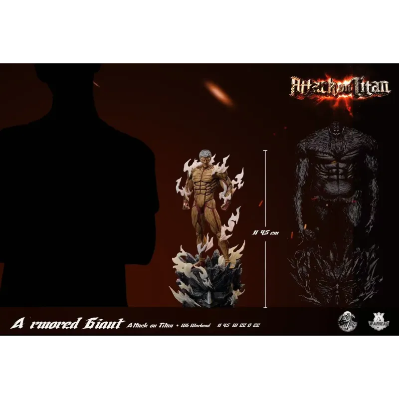 Attack on Titan Armored Titan Warhead Studio