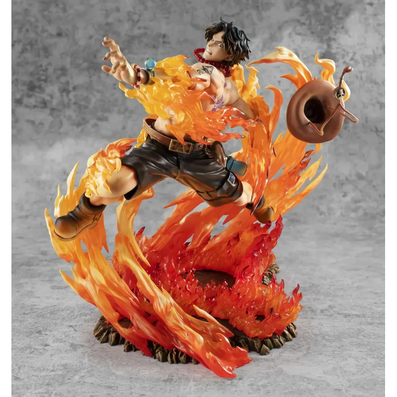 One Piece Portgas D. Ace Portrait Of Pirates Maximum 15th Limited Ver Megahouse