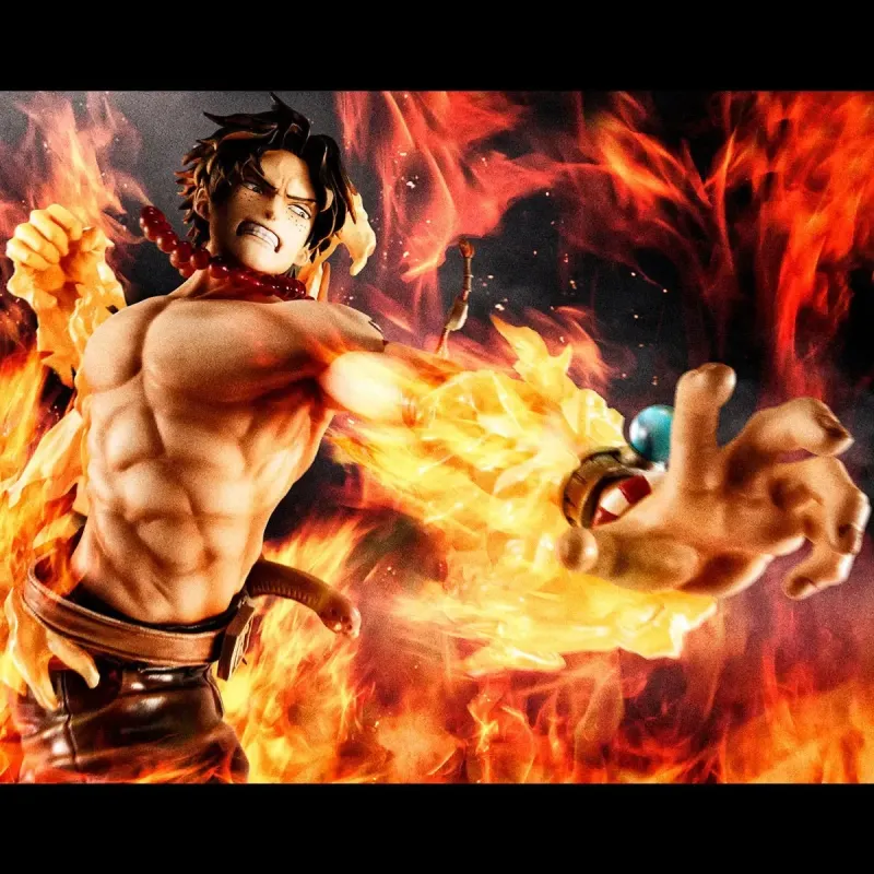 One Piece Portgas D. Ace Portrait Of Pirates Maximum 15th Limited Ver Megahouse