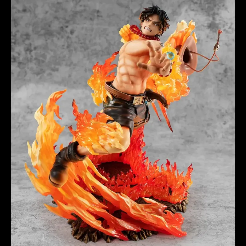 One Piece Portgas D. Ace Portrait Of Pirates Maximum 15th Limited Ver Megahouse