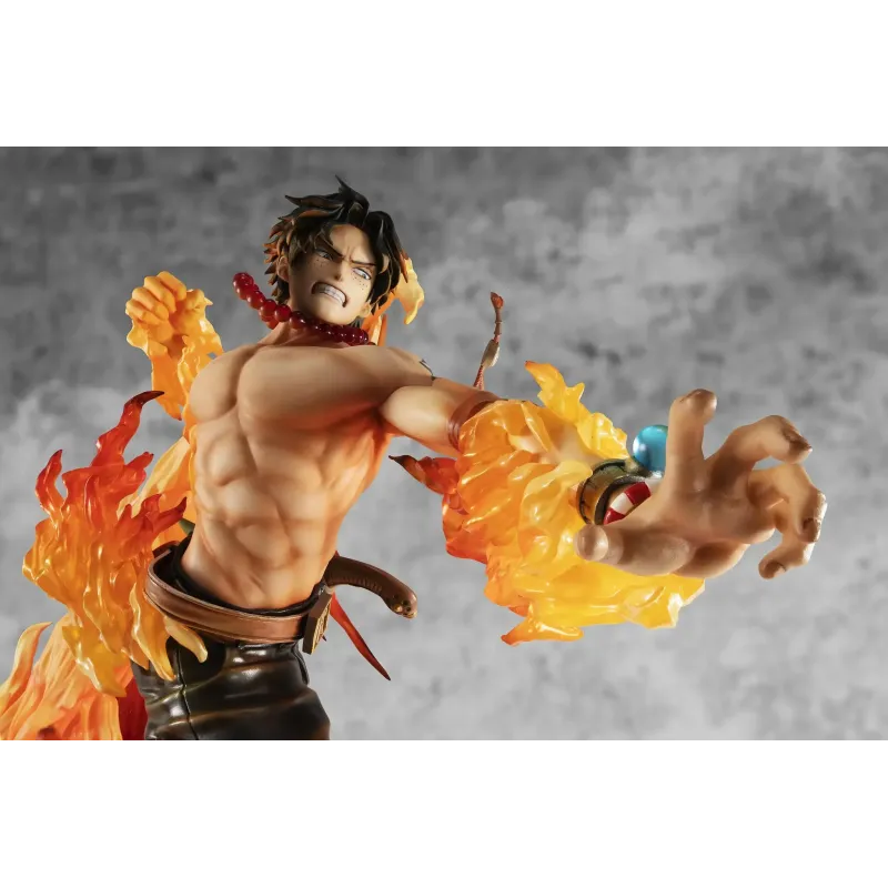 One Piece Portgas D. Ace Portrait Of Pirates Maximum 15th Limited Ver Megahouse