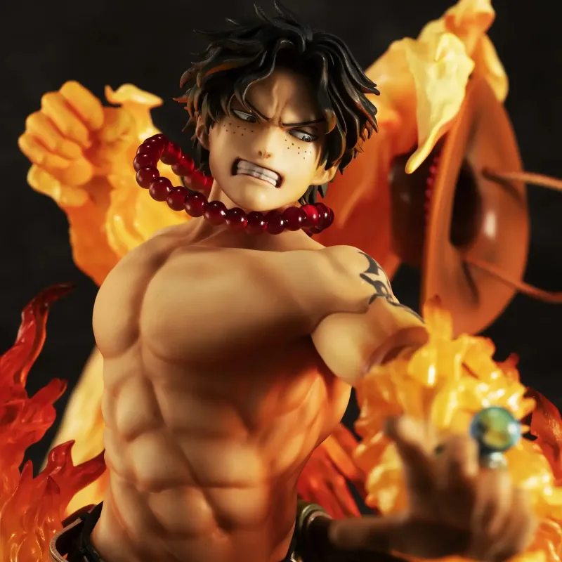 One Piece Portgas D. Ace Portrait Of Pirates Maximum 15th Limited Ver Megahouse