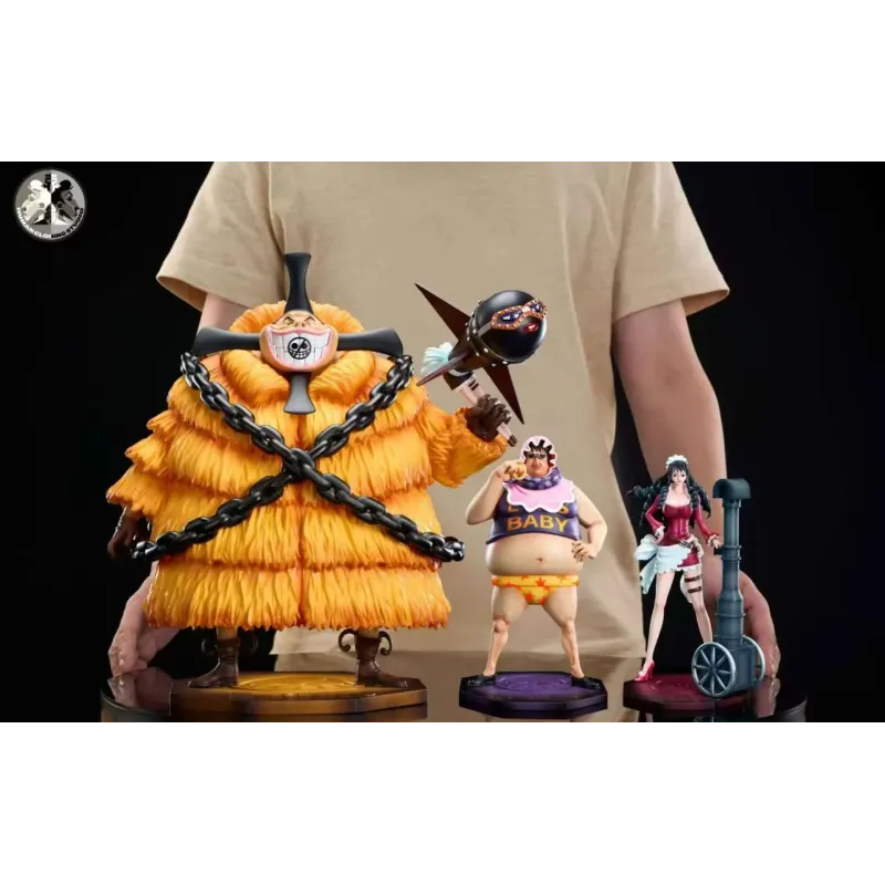 One Piece Buffalo & Senor Pink & Baby 5 Clone Studio
