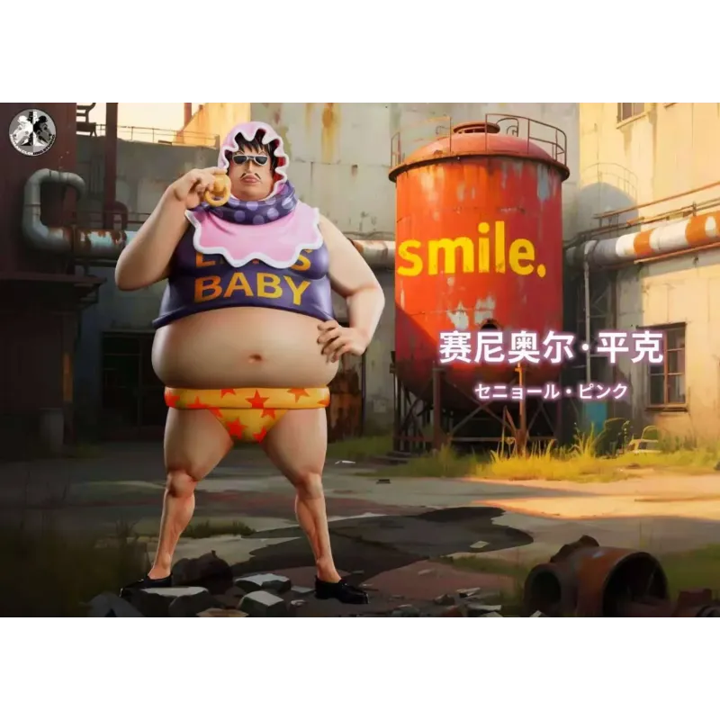 One Piece Buffalo & Senor Pink & Baby 5 Clone Studio