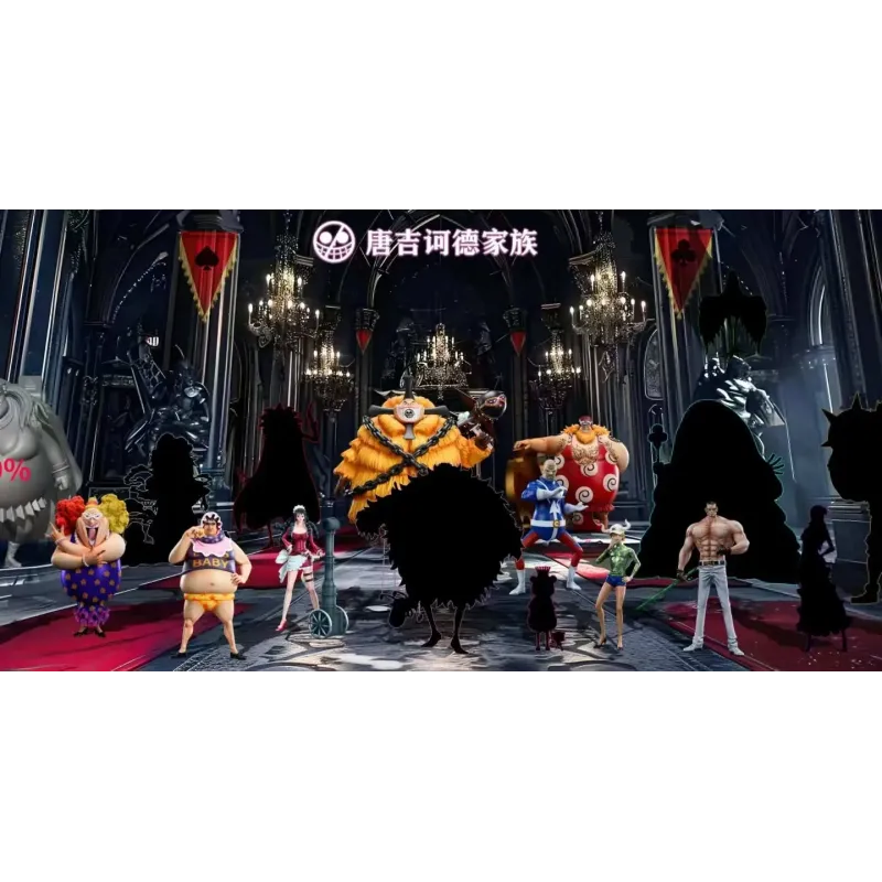 One Piece Buffalo & Senor Pink & Baby 5 Clone Studio
