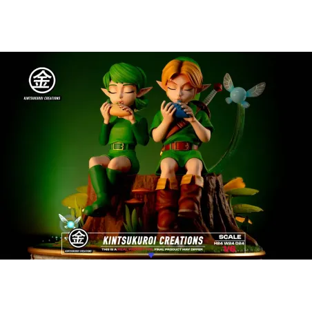 The Legend of Zelda Link & Saria Kintsukuroi Creations