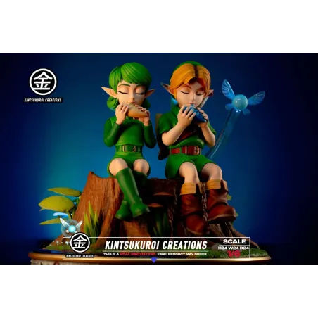 The Legend of Zelda Link & Saria Kintsukuroi Creations