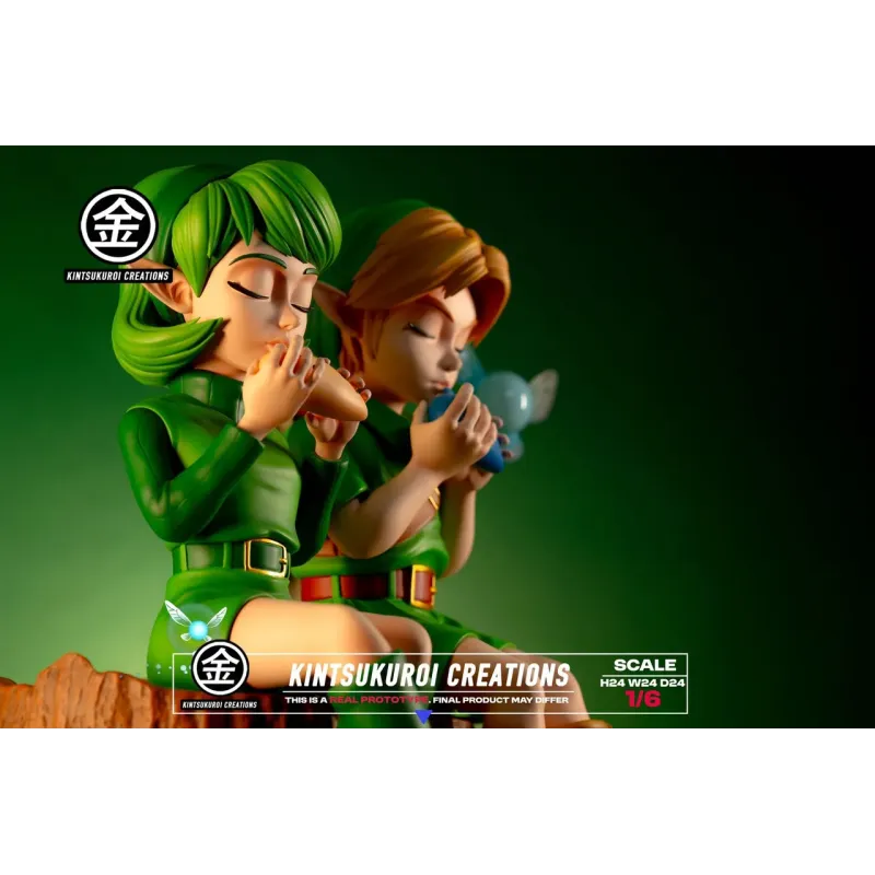 The Legend of Zelda Link & Saria Kintsukuroi Creations