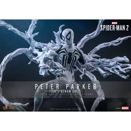 Marvel Peter Parker Anti Venom Suit Hot Toys