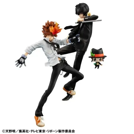 Katekyo Hitman Reborn Tsunayoshi Sawada & Kyoya Hibari & Reborn Megahouse