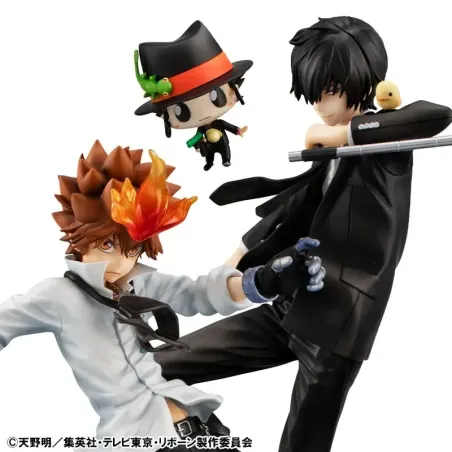 Katekyo Hitman Reborn Tsunayoshi Sawada & Kyoya Hibari & Reborn Megahouse