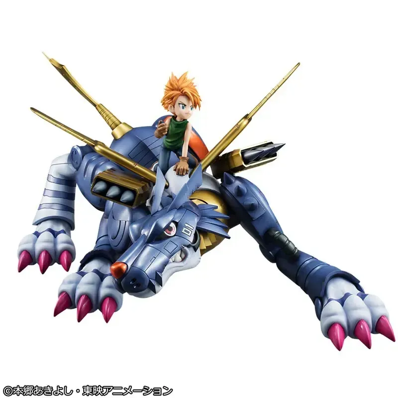 Digimon MetalGarurumon & Yamato Ishida Megahouse
