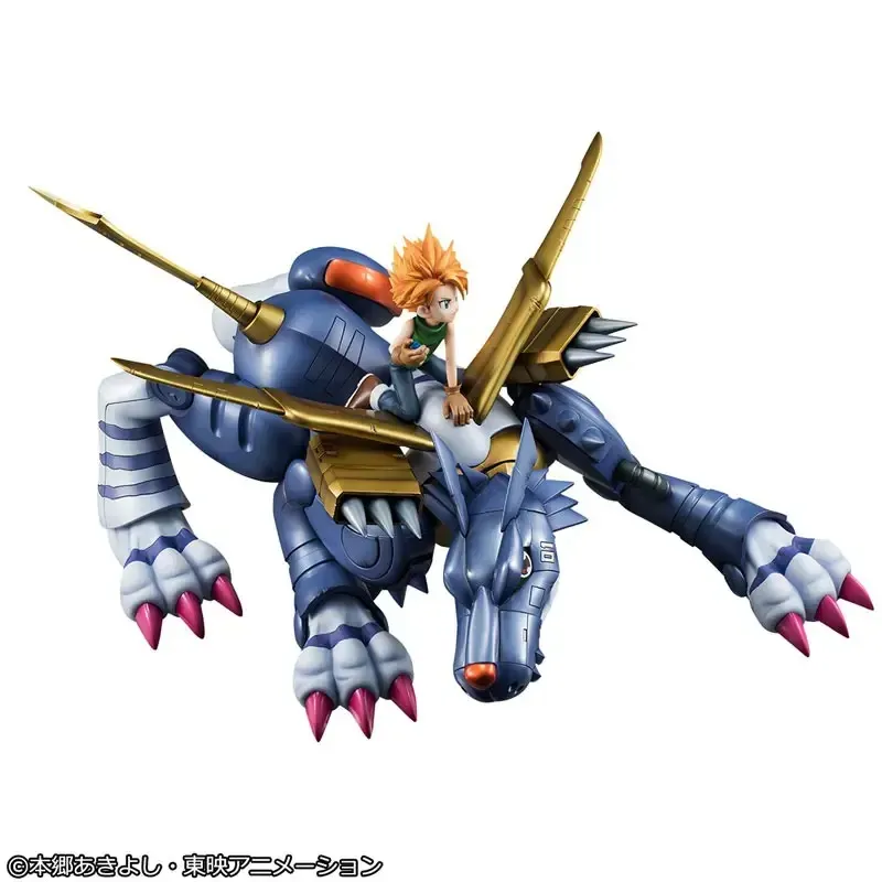 Digimon MetalGarurumon & Yamato Ishida Megahouse