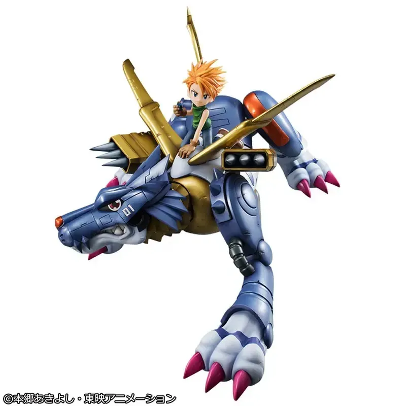 Digimon MetalGarurumon & Yamato Ishida Megahouse