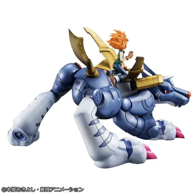 Digimon MetalGarurumon & Yamato Ishida Megahouse