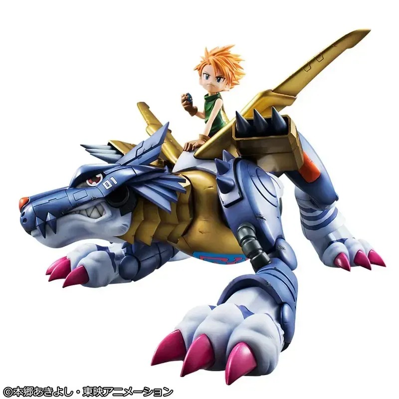 Digimon MetalGarurumon & Yamato Ishida Megahouse