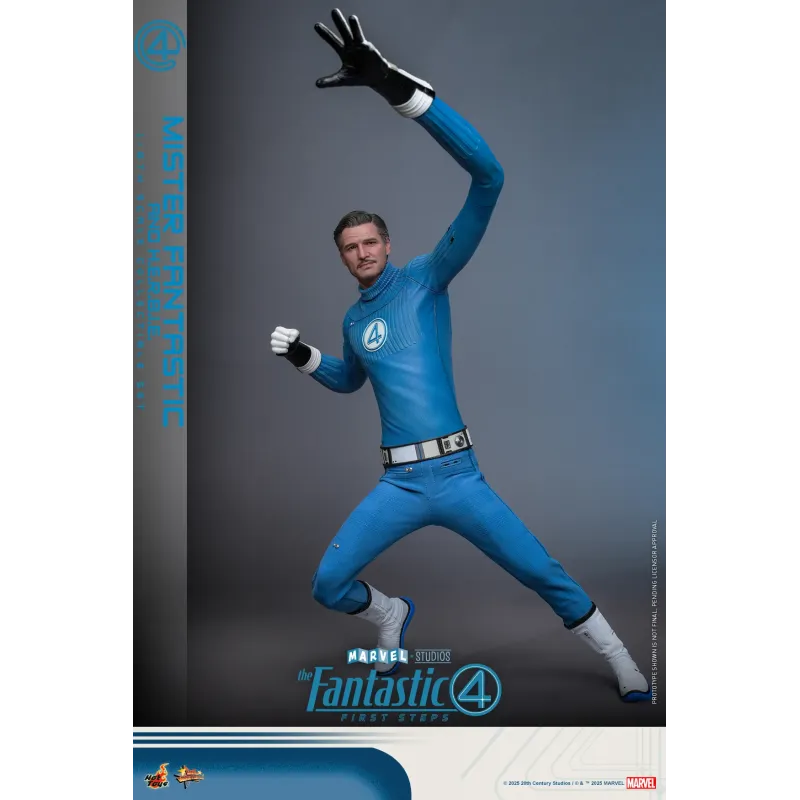 Marvel The Fantastic 4 Mister Fantastic and H.E.R.B.I.E. Hot Toys