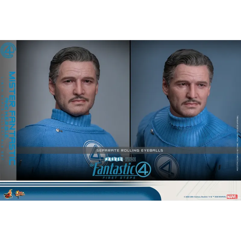 Marvel The Fantastic 4 Mister Fantastic and H.E.R.B.I.E. Hot Toys