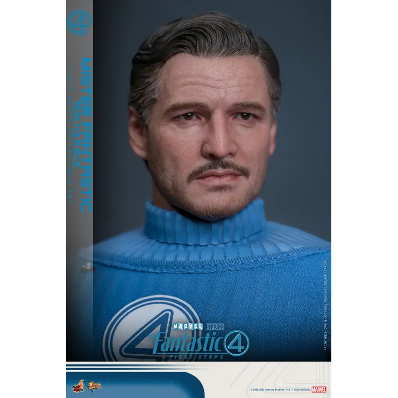 Marvel The Fantastic 4 Mister Fantastic and H.E.R.B.I.E. Hot Toys