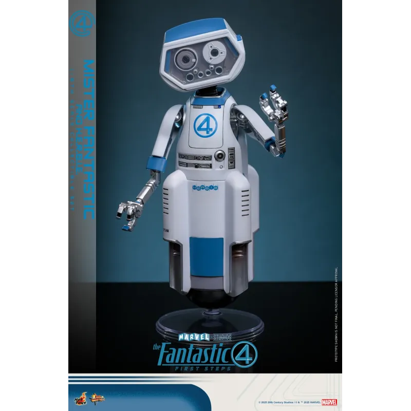 Marvel The Fantastic 4 Mister Fantastic and H.E.R.B.I.E. Hot Toys