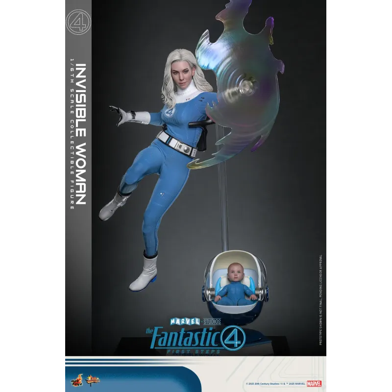 Marvel The Fantastic 4 Invisible Woman Hot Toys