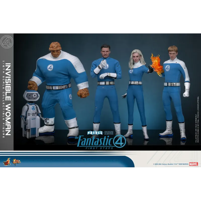Marvel The Fantastic 4 Invisible Woman Hot Toys