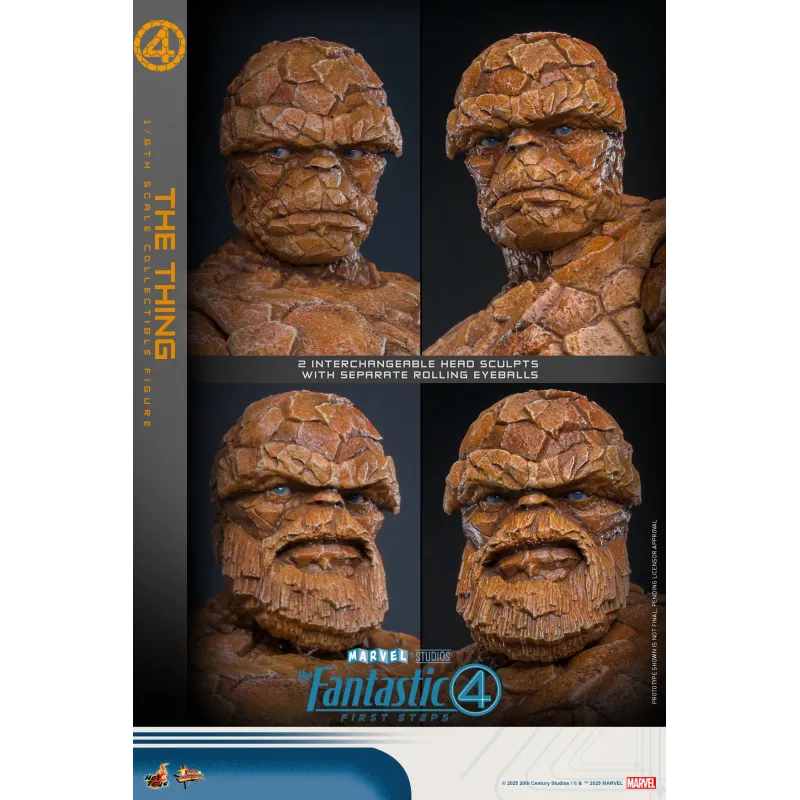 Marvel The Fantastic 4 The Thing Hot Toys