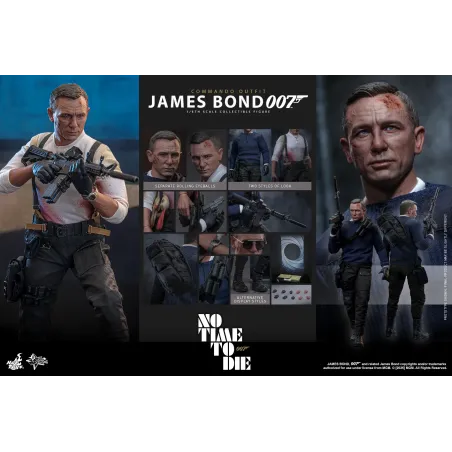 James Bond No Time To Die James Bond Commando Outfit Hot Toys