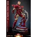Marvel Iron Man Mark III Armor Suit Up Ver. Hot Toys