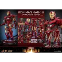 Marvel Iron Man Mark III Armor Suit Up Ver. Hot Toys