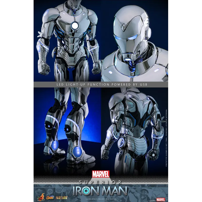 Marvel Superior Iron Man Hot Toys