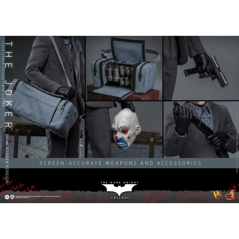 DC The Joker Bank Robber Ver. Hot Toys