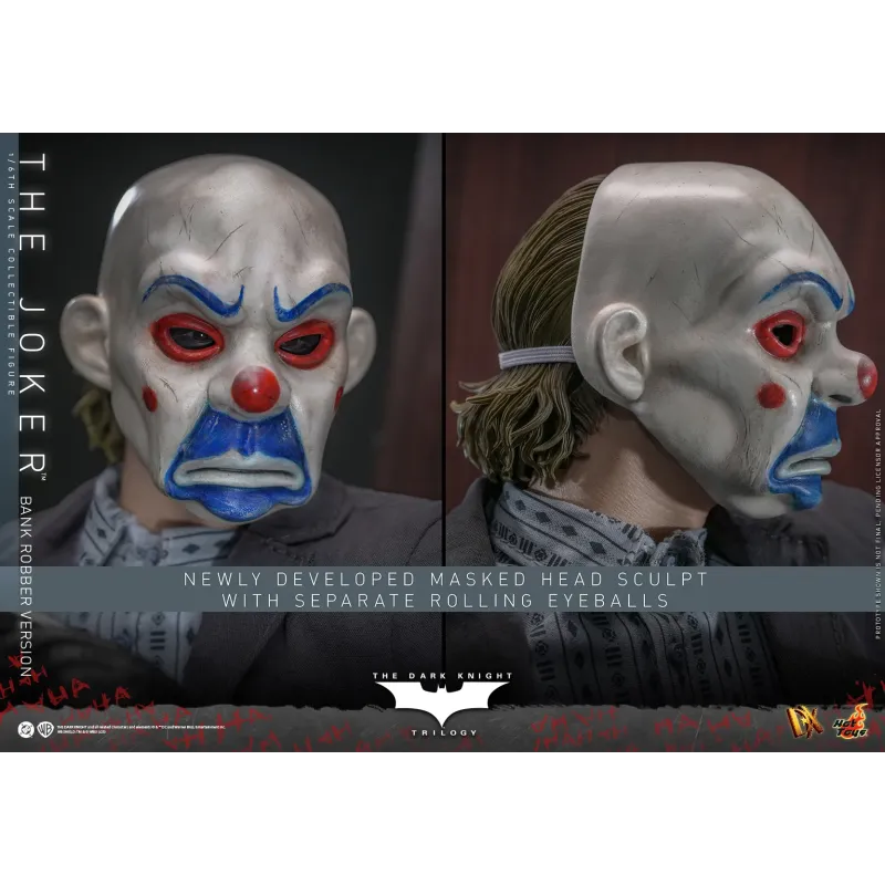 DC The Joker Bank Robber Ver. Hot Toys
