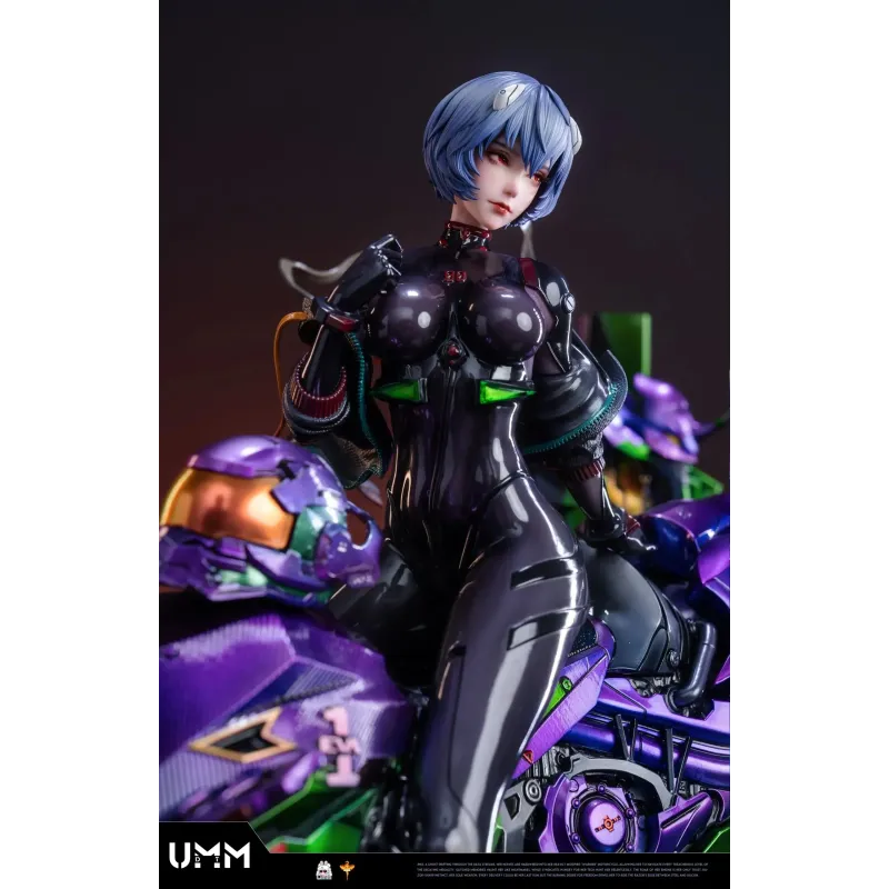 Neon Genesis Evangelion Ayanami Rei sci-fi motorcycle DT Studio