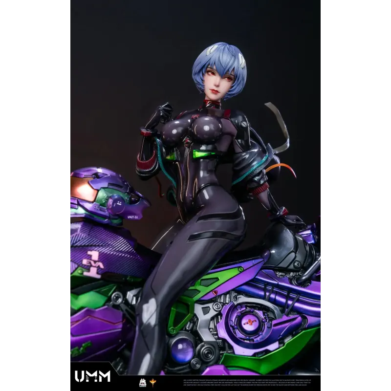 Neon Genesis Evangelion Ayanami Rei sci-fi motorcycle DT Studio