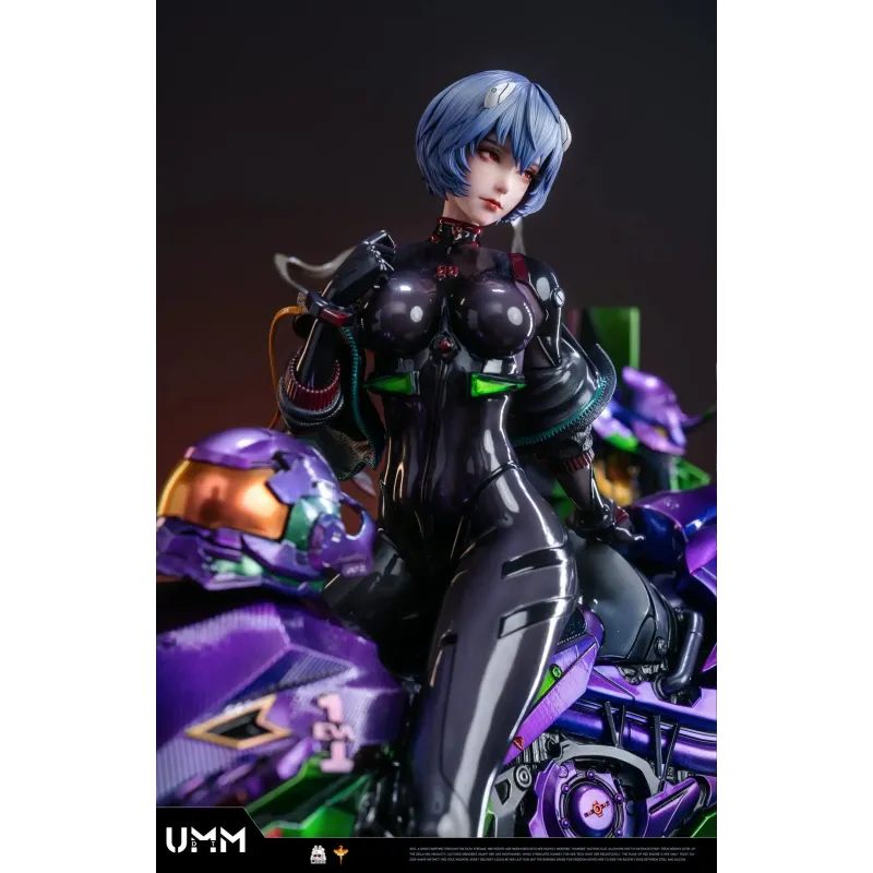 Neon Genesis Evangelion Ayanami Rei sci-fi motorcycle DT Studio