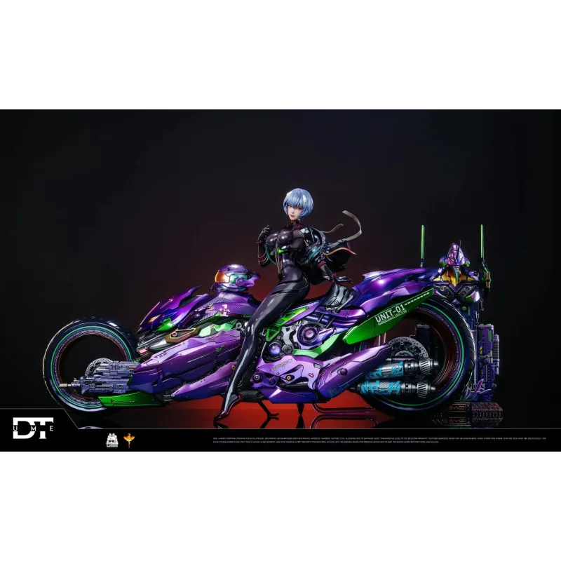 Neon Genesis Evangelion Ayanami Rei sci-fi motorcycle DT Studio