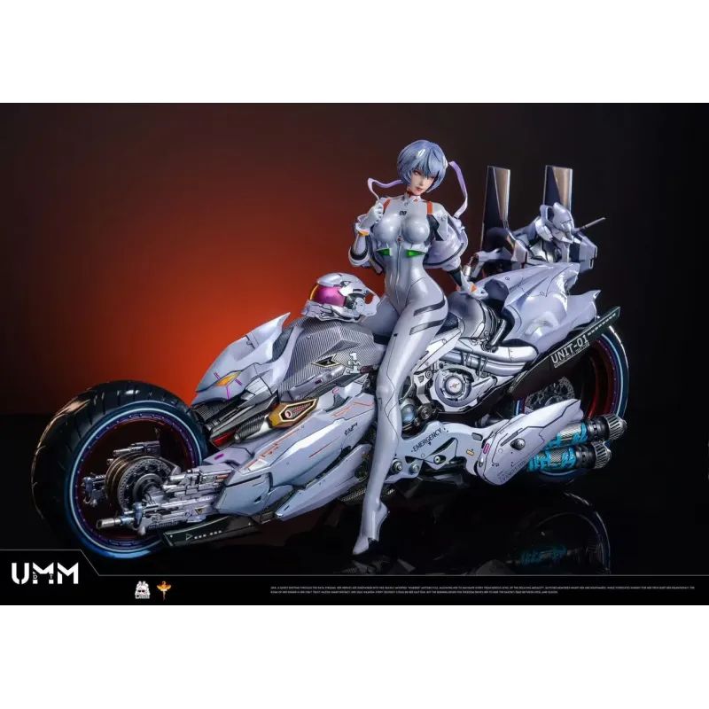 Neon Genesis Evangelion Ayanami Rei sci-fi motorcycle DT Studio