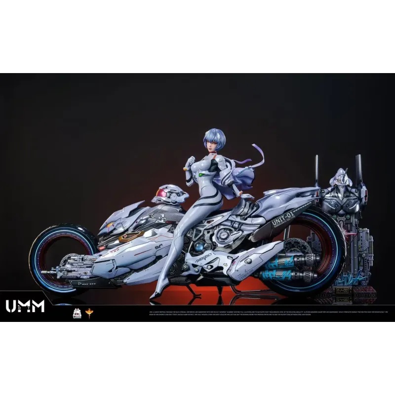 Neon Genesis Evangelion Ayanami Rei sci-fi motorcycle DT Studio